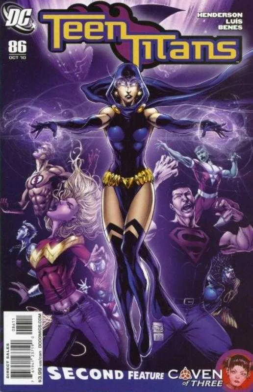 The New Teen Titans #86 (1984) cover art