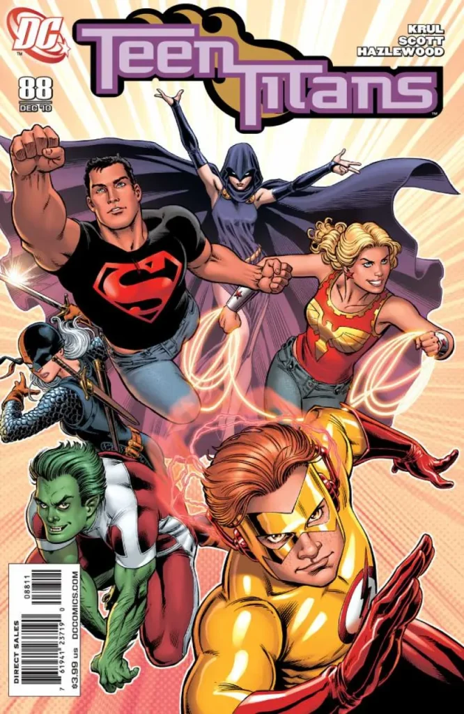 The New Teen Titans #88 (1984) cover art
