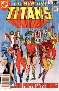 The New Teen Titans #9 (1980) cover art