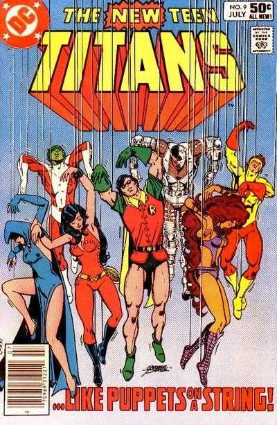 The New Teen Titans #9 (1980) cover art