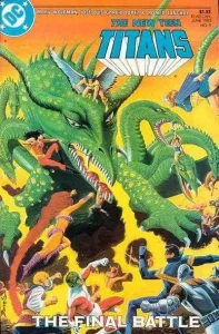 The New Teen Titans #9 (1984) cover art