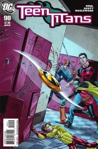The New Teen Titans #90 (1984) cover art