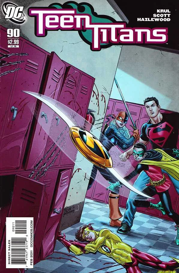 The New Teen Titans #90 (1984) cover art