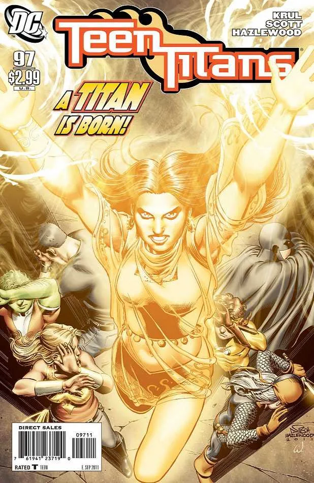 The New Teen Titans #97 (1984) cover art