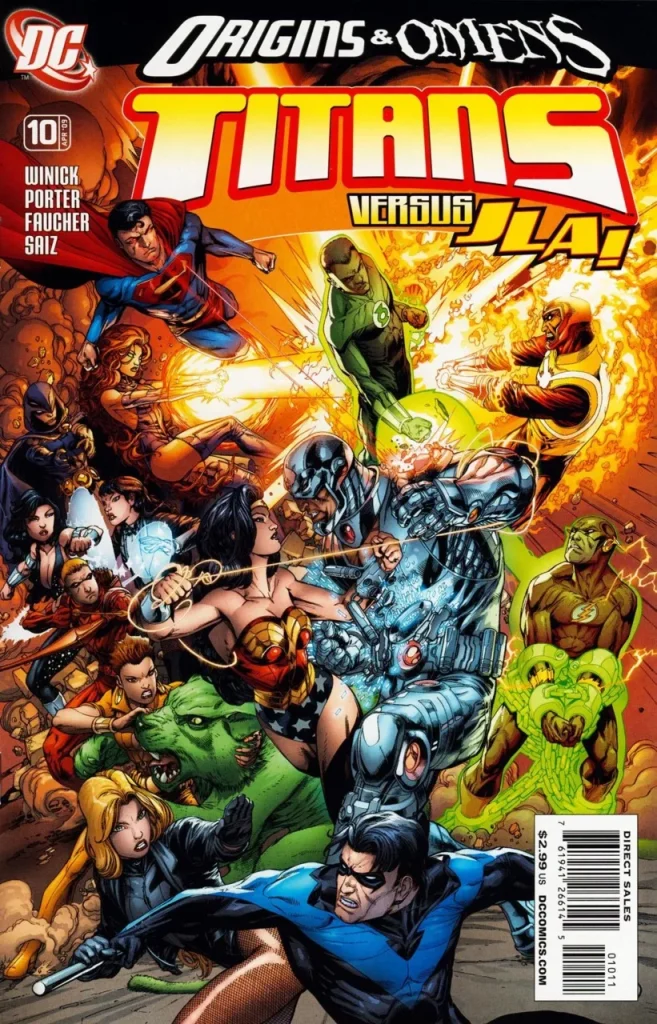 Titans #10 (1999) cover art