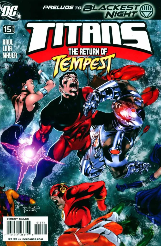 Titans #15 (1999) cover art