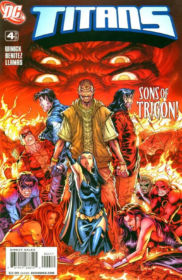 Titans #4 (1999) cover art