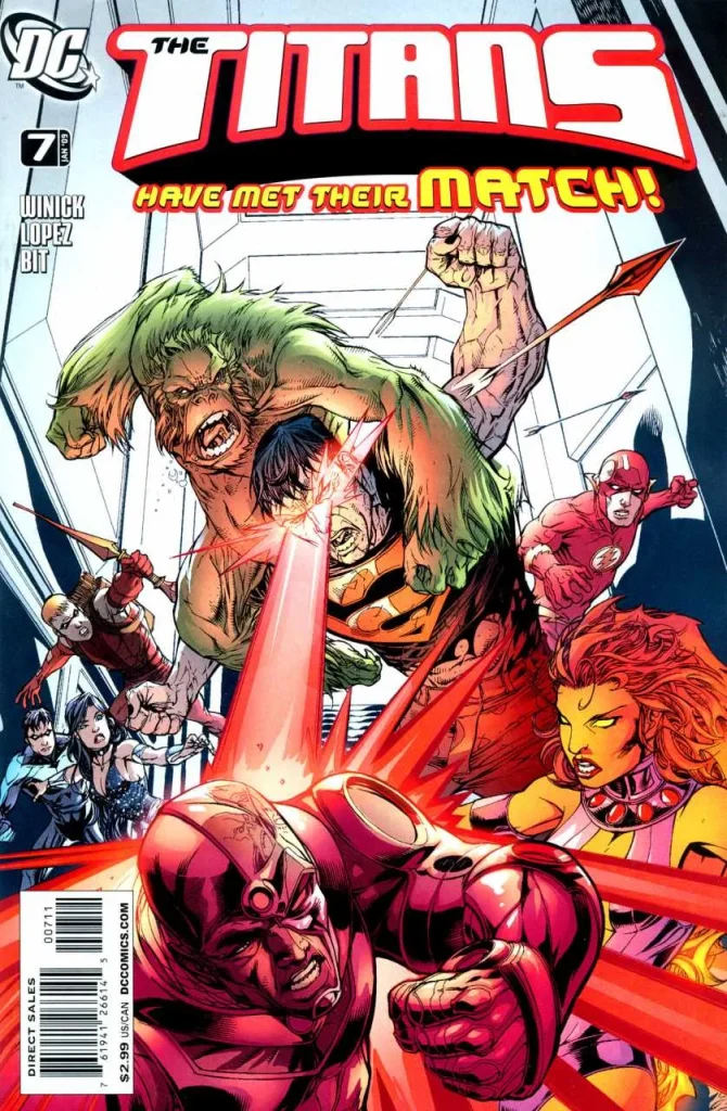 Titans #7 (1999) cover art