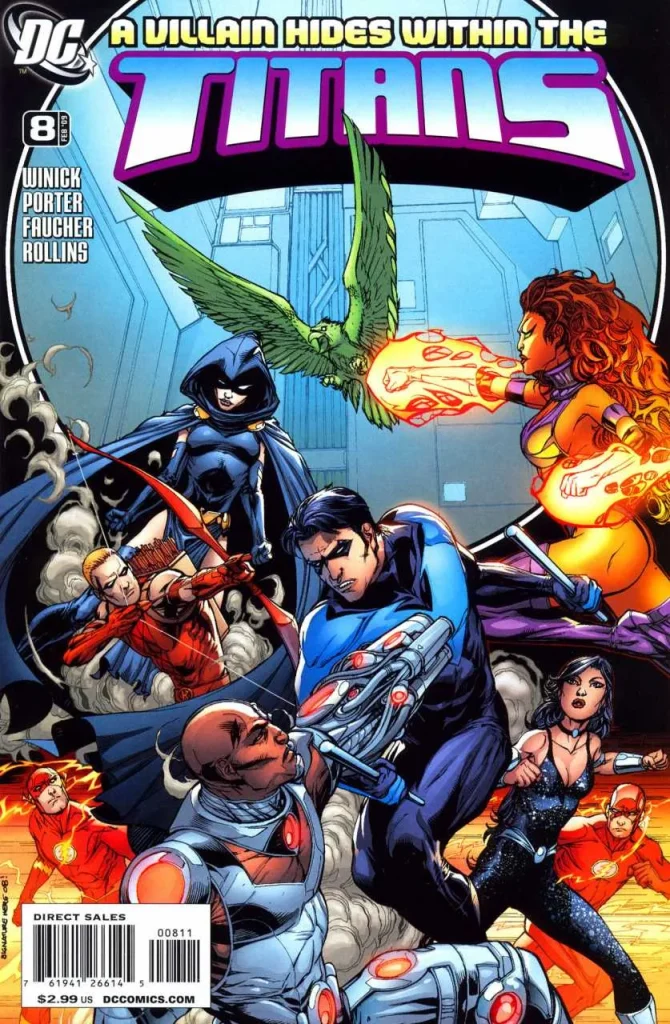 Titans #8 (1999) cover art
