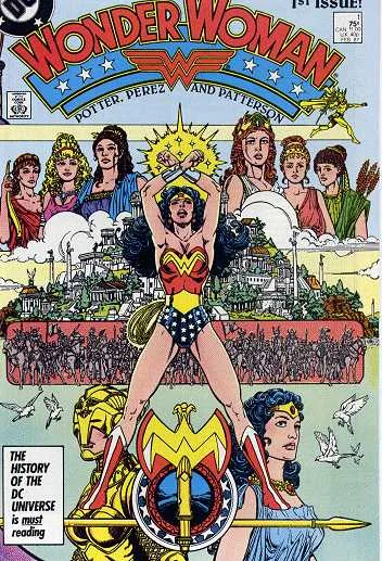 Wonder Woman #1 (1987) cover art