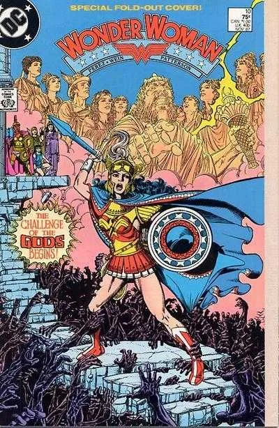 Wonder Woman #10 (1987) cover art