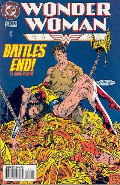 Wonder Woman #104 (1987) cover art