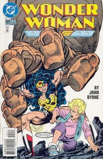 Wonder Woman #105 (1987) cover art