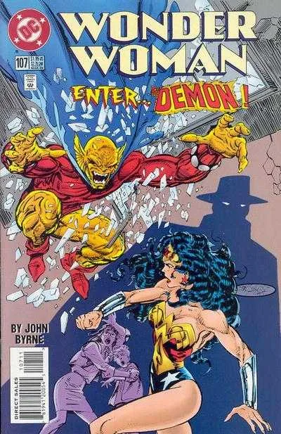 Wonder Woman #107 (1987) cover art