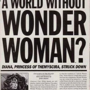 Wonder Woman #126 (1987) cover art
