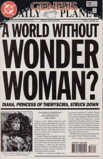 Wonder Woman #126 (1987) cover art