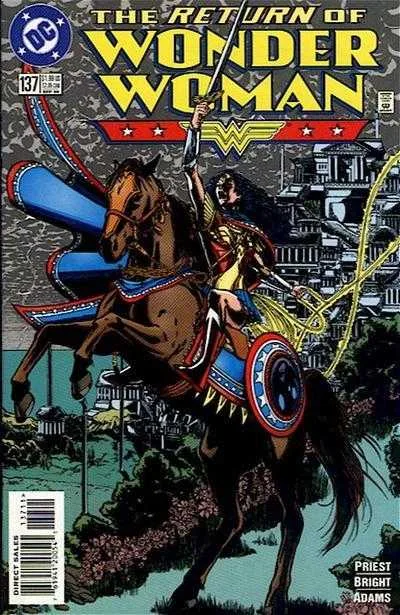 Wonder Woman #137 (1987) cover art