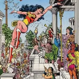Wonder Woman #14 (1987) cover art