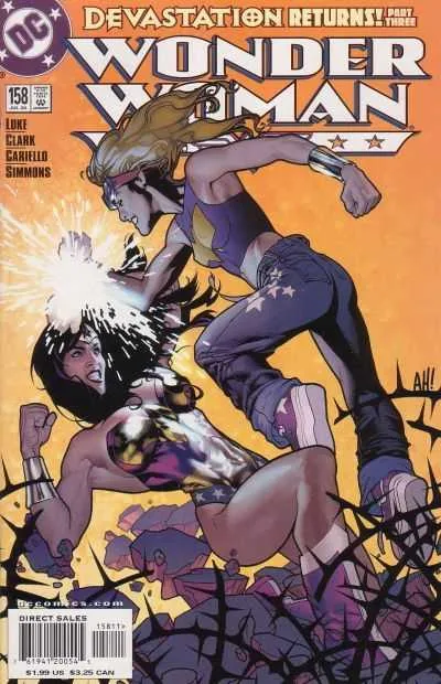 Wonder Woman #158 (1987) cover art