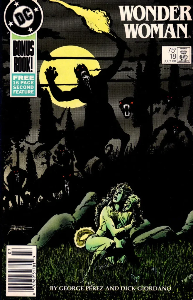 Wonder Woman #18 (1987) cover art