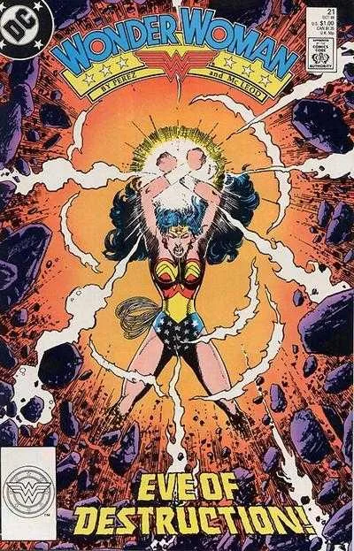 Wonder Woman #21 (1987) cover art