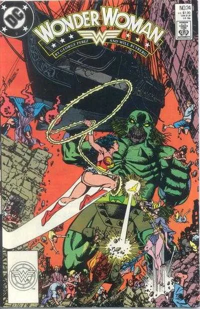 Wonder Woman #24 (1987) cover art