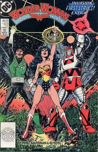 Wonder Woman #25 (1987) cover art