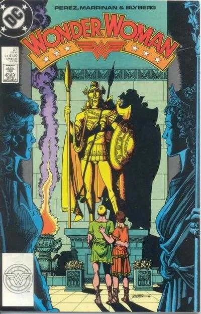 Wonder Woman #27 (1987) cover art
