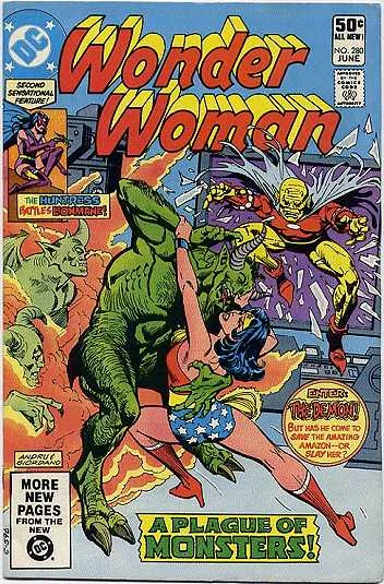 Wonder Woman #280 (1980) cover art