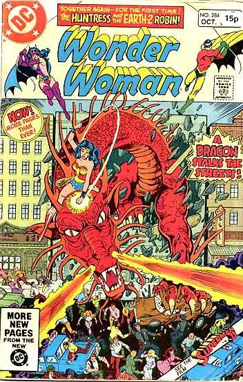 Wonder Woman #284 (1980) cover art