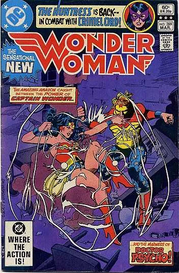 Wonder Woman #289 (1980) cover art