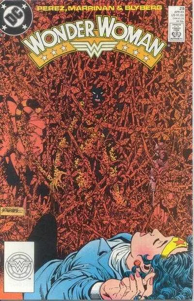 Wonder Woman #29 (1987) cover art