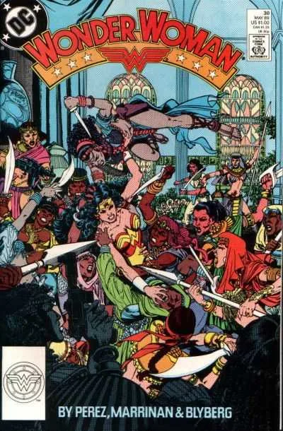 Wonder Woman #30 (1987) cover art