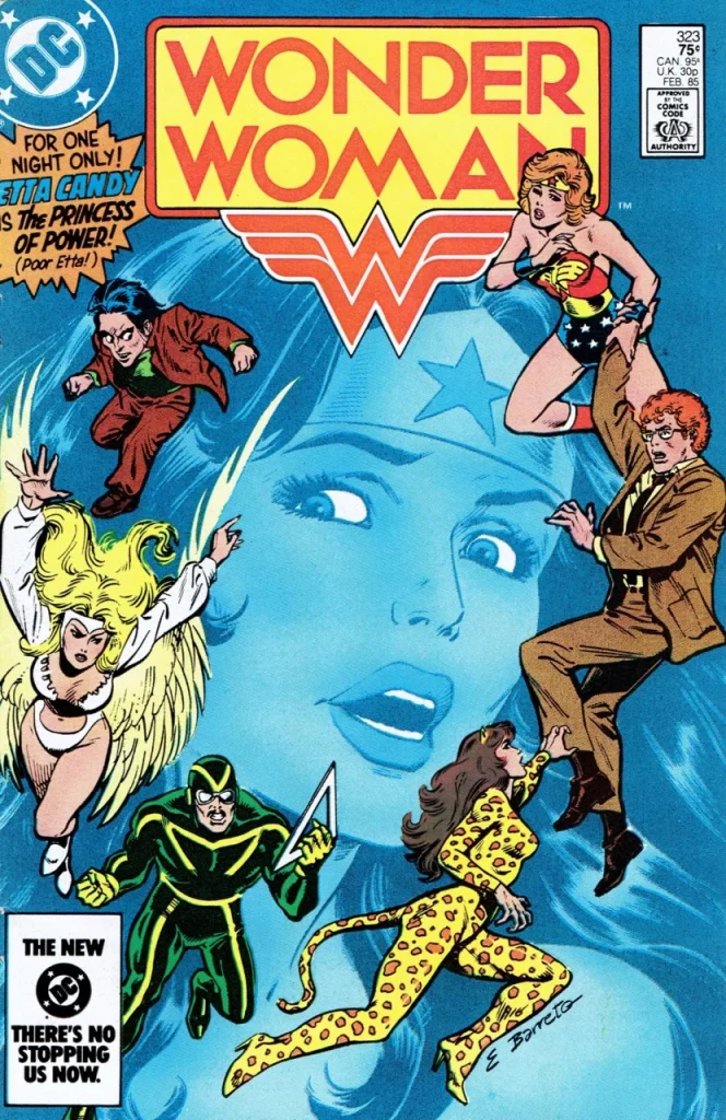 Wonder Woman #323 (1980) cover art