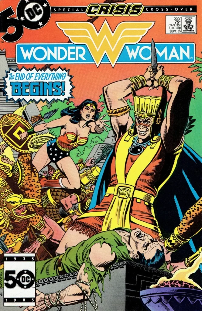 Wonder Woman #327 (1980) cover art