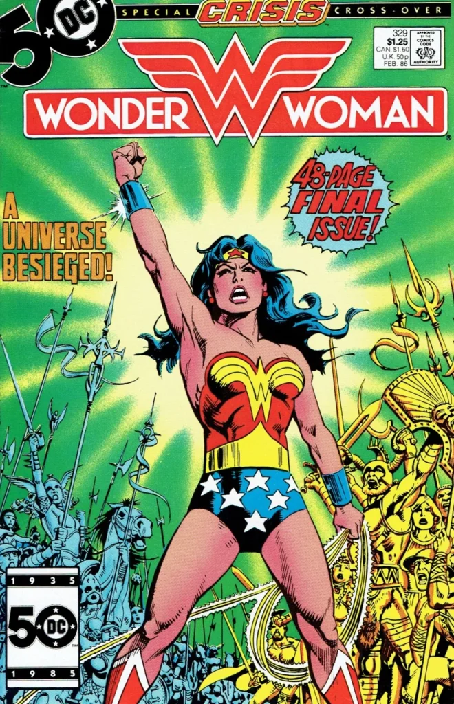 Wonder Woman #329 (1980) cover art