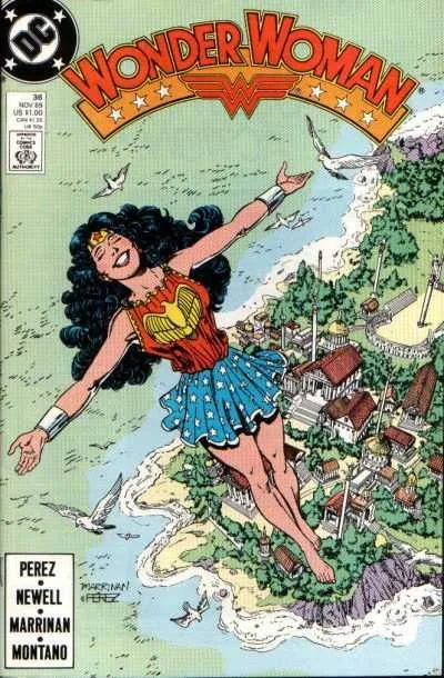 Wonder Woman #36 (1987) cover art