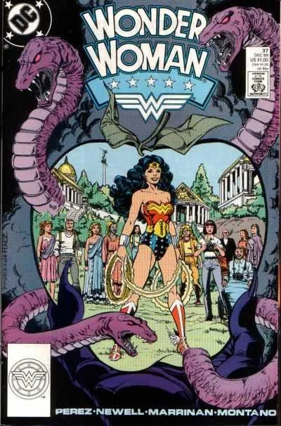 Wonder Woman #37 (1987) cover art