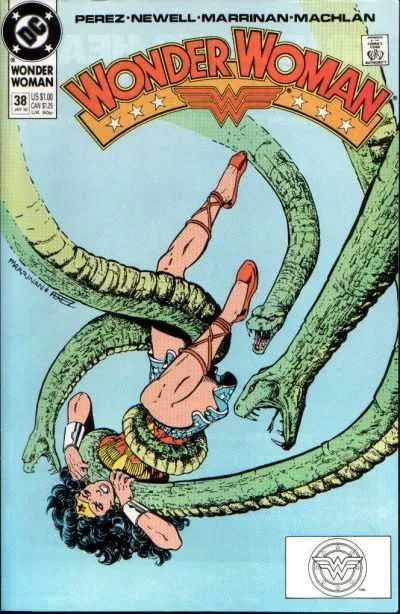 Wonder Woman #38 (1987) cover art
