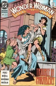 Wonder Woman #39 (1987) cover art