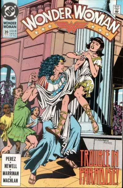 Wonder Woman #39 (1987) cover art