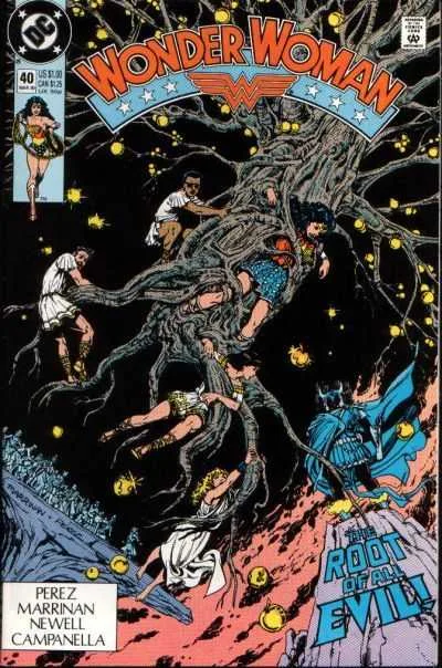 Wonder Woman #40 (1987) cover art