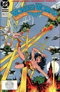 Wonder Woman #43 (1987) cover art
