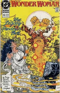 Wonder Woman #45 (1987) cover art