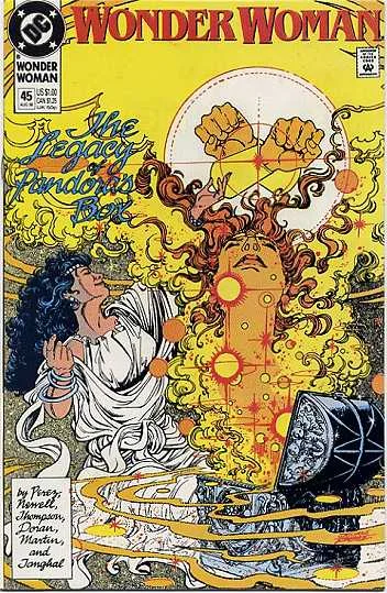 Wonder Woman #45 (1987) cover art
