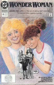 Wonder Woman #46 (1987) cover art