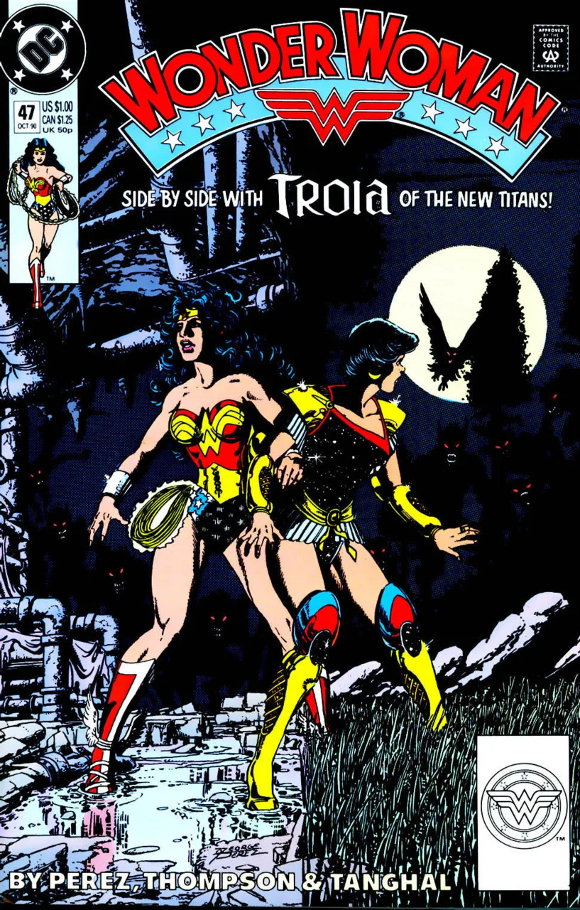 Wonder Woman #47 (1987) cover art