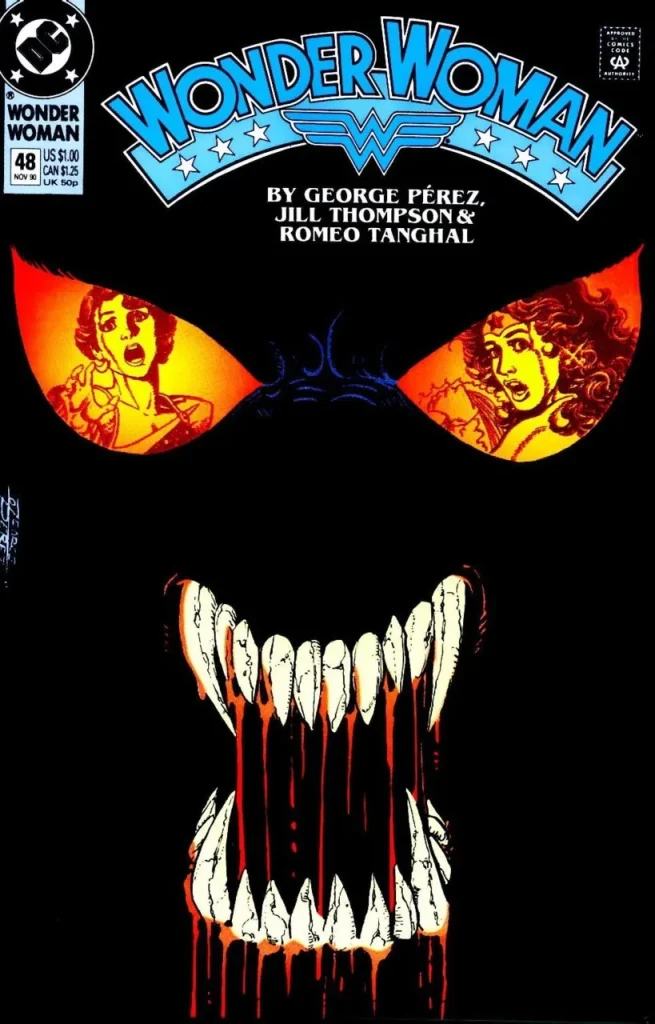 Wonder Woman #48 (1987) cover art