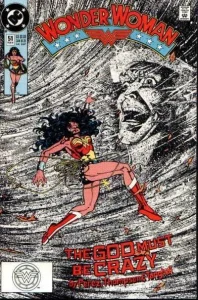 Wonder Woman #51 (1987) cover art