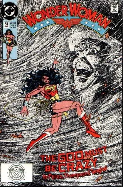 Wonder Woman #51 (1987) cover art